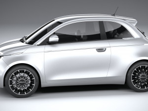 Fiat 500 2021 Model 3D