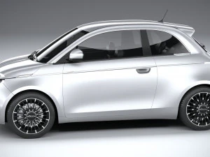 Fiat 500 2021 3D Model