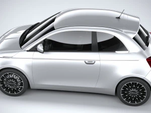 Fiat 500 2021 3D Model