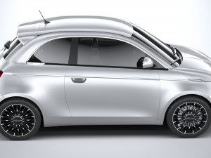 Fiat 500 2021 Model 3D