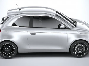 Fiat 500 2021 3D Model