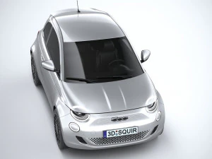 Fiat 500 2021 3D Model
