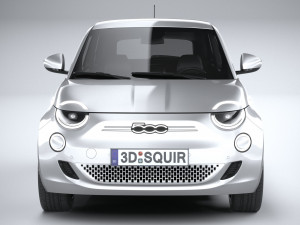 Fiat 500 2021 Model 3D