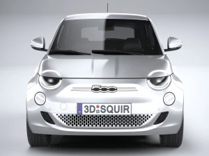 Fiat 500 2021 3D Model