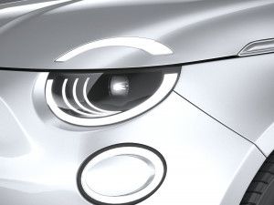 Fiat 500 2021 Model 3D