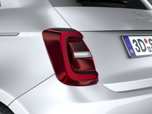 Fiat 500 2021 Model 3D
