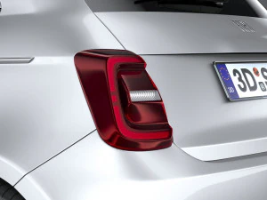 Fiat 500 2021 3D Model