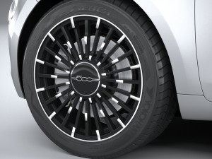 Fiat 500 2021 Model 3D