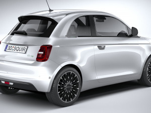 Fiat 500 2021 Model 3D