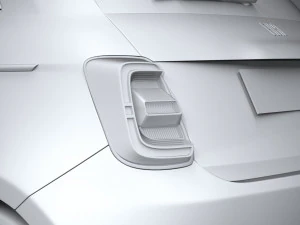 Fiat 500 2021 3D Model