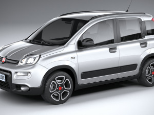 Fiat Panda Citylife 2021 3Dモデル