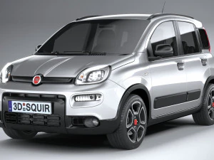 Fiat Panda Citylife 2021 3D Model