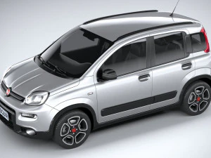 Fiat Panda Citylife 2021 3D Model