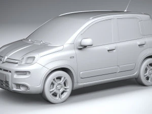 Fiat Panda Citylife 2021 3D Model