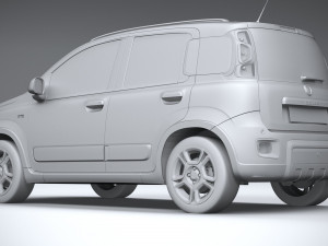 Fiat Panda Citylife 2021 3D Model