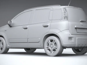 Fiat Panda Citylife 2021 3D Model