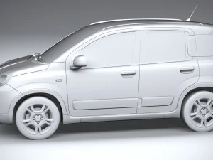 Fiat Panda Citylife 2021 3D Model