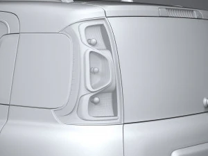 Fiat Panda Citylife 2021 3D Model