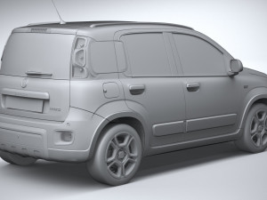 Fiat Panda Citylife 2021 3D Model