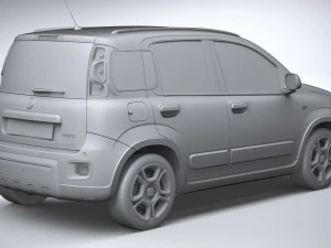 Fiat Panda Citylife 2021 3D Model