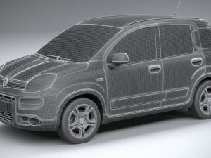 Fiat Panda Citylife 2021 3D Model