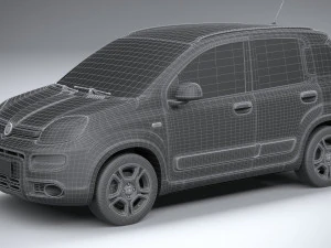 Fiat Panda Citylife 2021 3D Model