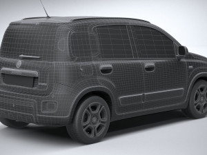 Fiat Panda Citylife 2021 3D Model