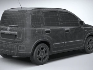 Fiat Panda Citylife 2021 3D Model