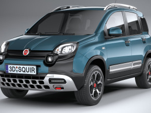 Fiat Panda Cross 2021 Modello 3D