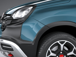 Fiat Panda Cross 2021 Modello 3D