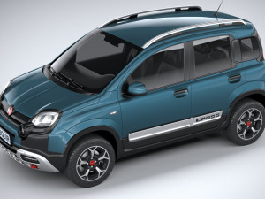 Fiat Panda Cross 2021 Modello 3D
