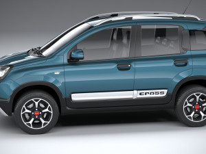 Fiat Panda Cross 2021 Modello 3D