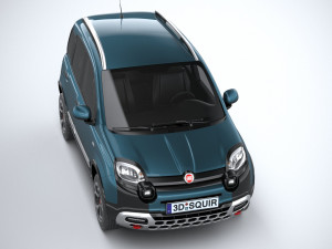 Fiat Panda Cross 2021 Modello 3D