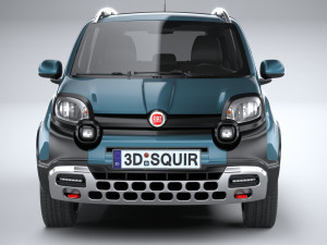 Fiat Panda Cross 2021 Modello 3D