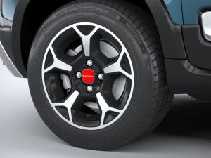 Fiat Panda Cross 2021 Modello 3D
