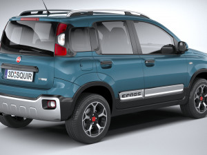 Fiat Panda Cross 2021 Modello 3D