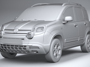 Fiat Panda Cross 2021 Modello 3D