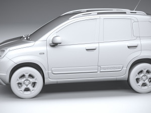 Fiat Panda Cross 2021 Modello 3D