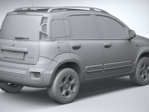 Fiat Panda Cross 2021 Modello 3D