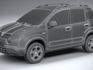 Fiat Panda Cross 2021 Modello 3D