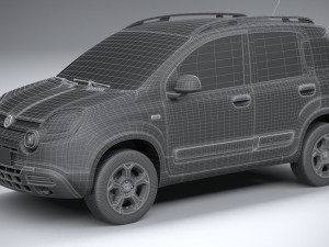 Fiat Panda Cross 2021 Modello 3D