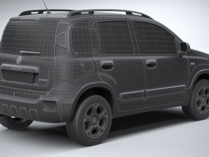Fiat Panda Cross 2021 Modello 3D