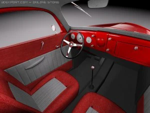 F1936 Coupe 3D Model