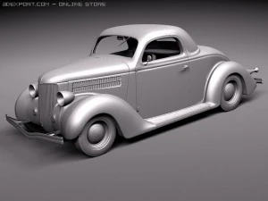 F1936 Coupe 3D Model
