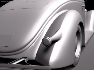F1936 Coupe 3D Model