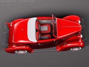 F1936 Roadster 3D Model