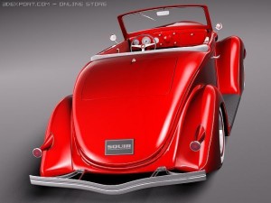 F1936 Roadster 3D Model