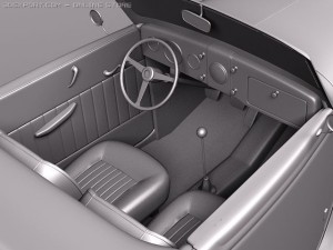 F1936 Roadster 3D Model
