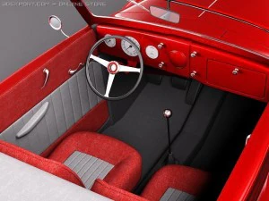 F1936 Roadster 3D Model
