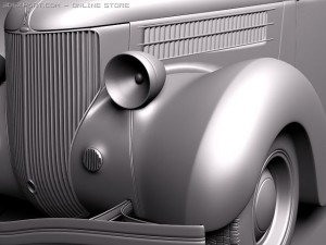F1936 Roadster 3D Model